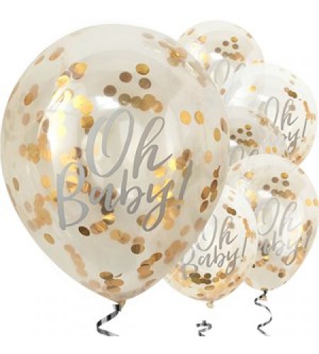 BALÕES TRANSPARENTES OH BABY!